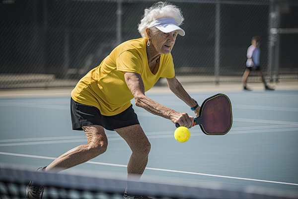 pickleball cho người cao tuổi