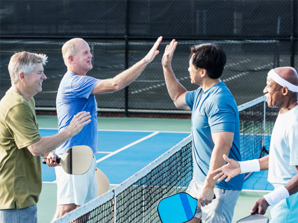 pickleball cho người cao tuổi