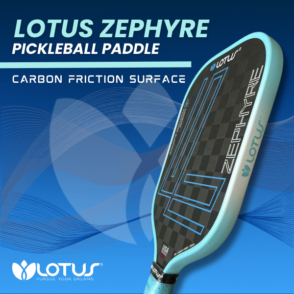 vợt pickleball lotus zephyre chính hãng giá tốt nhất thị trường