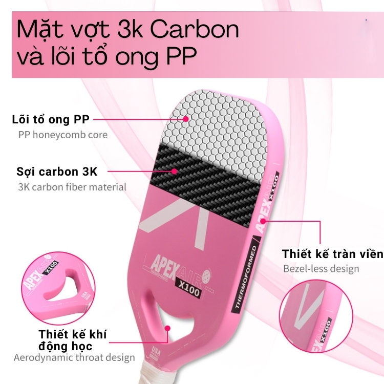 phân phối sỉ vợt pickleball chính hãng X-ace toàn quốc