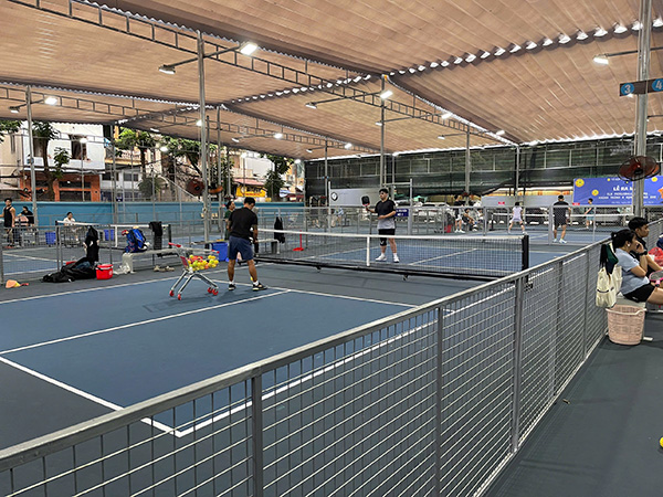 sân chơi pickleball láng hạ đống đa